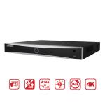 Đầu ghi camera IP 8 kênh Hikvision DS-7608NXI-K2/8P 2 SATA tối đa 10TB, Hỗ trợ chụp ảnh và so sánh khuôn mặt