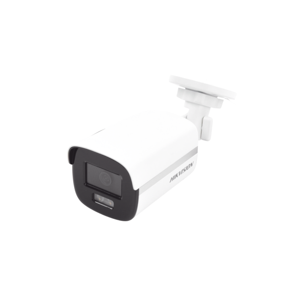 Camera Hikvision ColorVu DS-2CE12DF0T-FS 2MP, Ban đêm có màu, Hỗ trợ đèn sáng trắng 40m, tích hợp mic, IP67